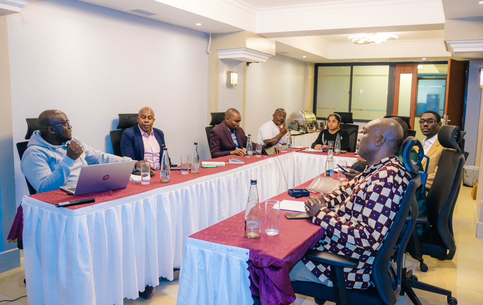 KMC professional mediator training and facilitated group discussion