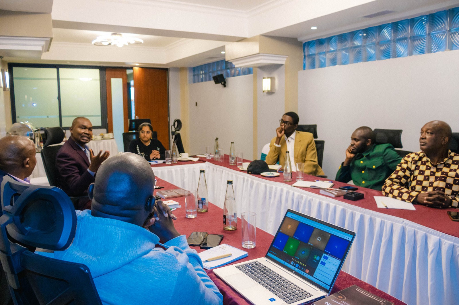 KMC participants celebrating completion of professional mediator training